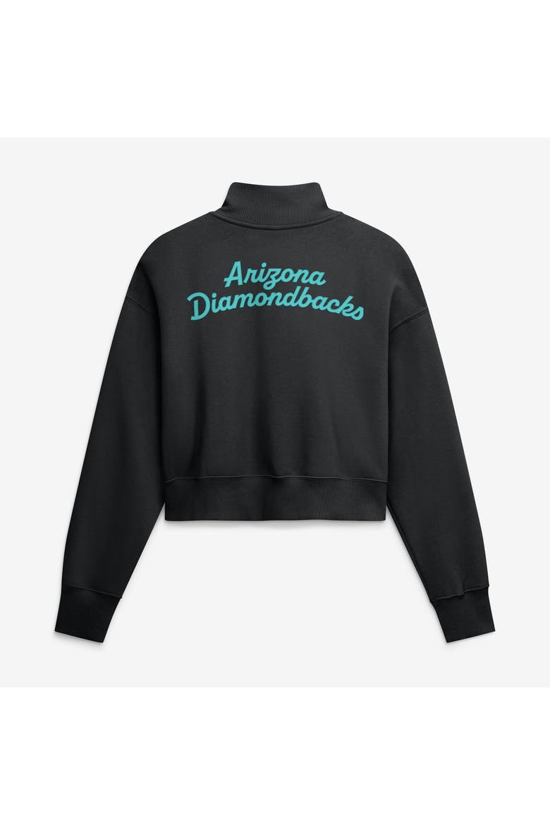 Women's Nike Black Arizona Diamondbacks Primetime Phoenix Fleece Half-Zip Sweatshirt, Alternate, color, Black