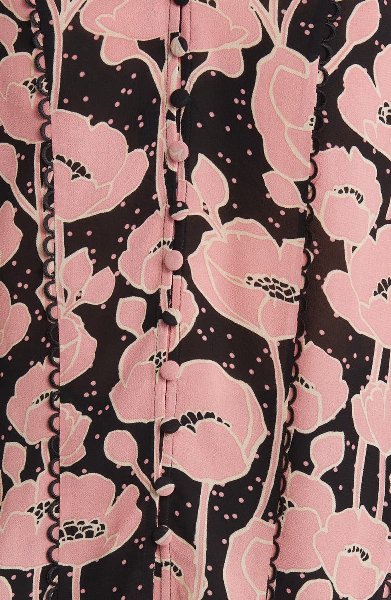 Ted Baker London Stephii V-Neck Blouse, Alternate, color, 