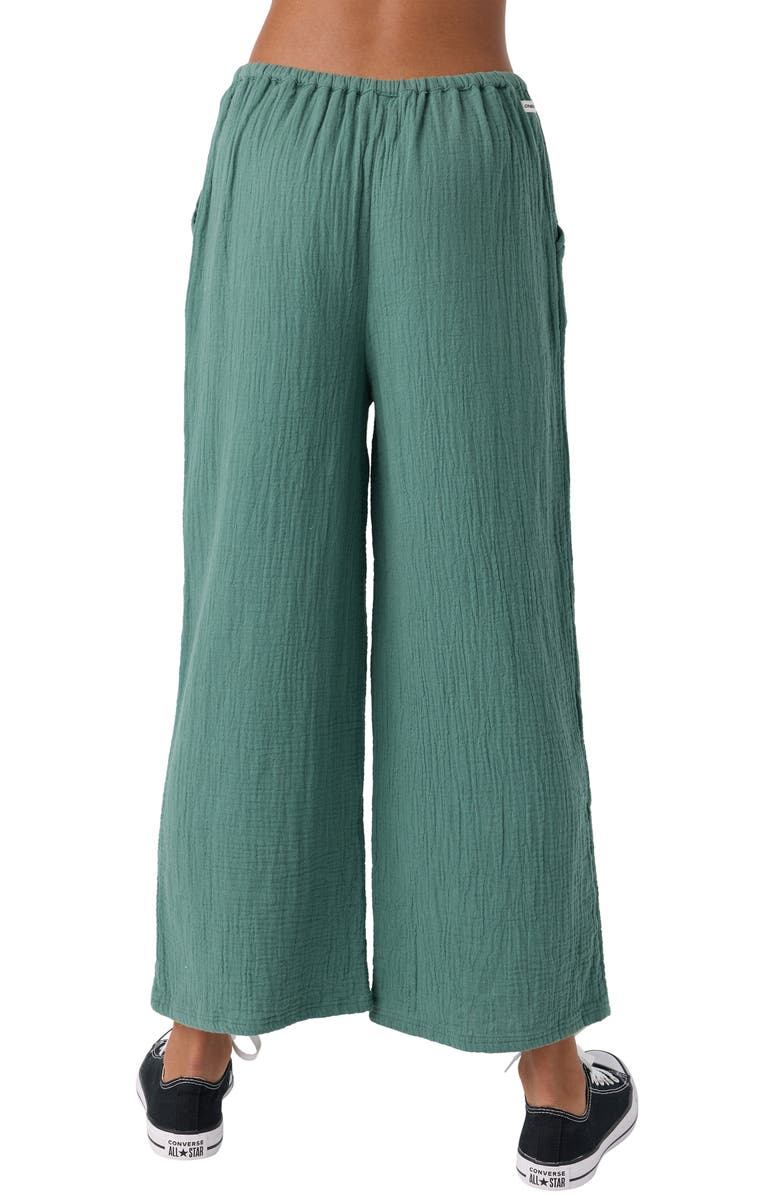 O'Neill Kids' Brendita Wide Leg Cotton Pants, Alternate, color,