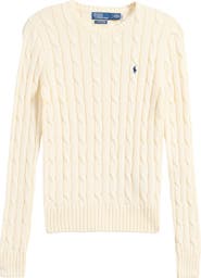 Polo Ralph Lauren Julianna Cotton Cable Sweater