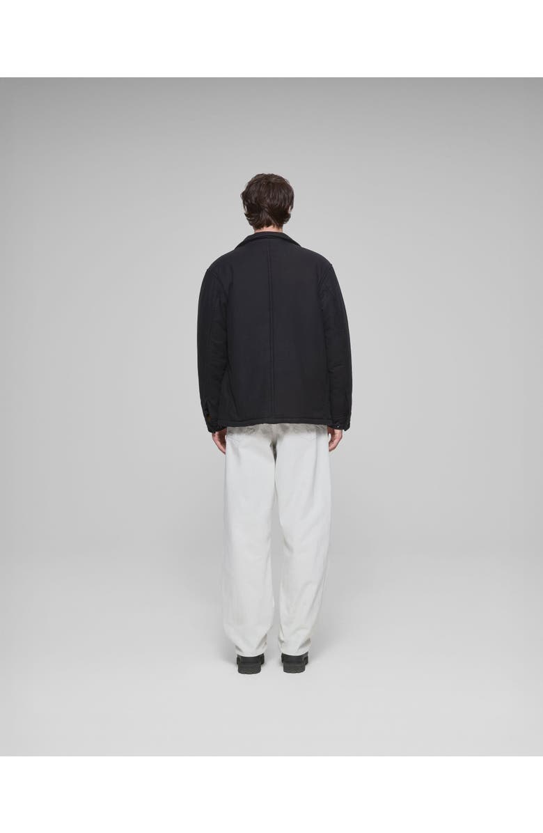 vowels Cashmere Primaloft Chore Jacket, Alternate, color, Black