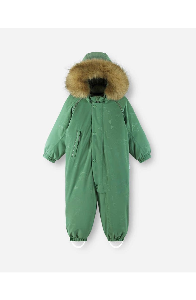 Reima Aapua Reimatec Waterproof Down Snowsuit, Alternate, color, Green Clay