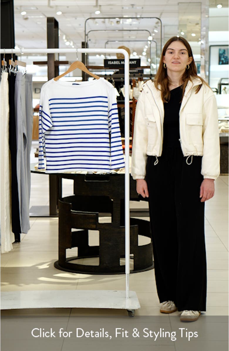 Stripe Mariner Cotton T-Shirt, sales video thumbnail