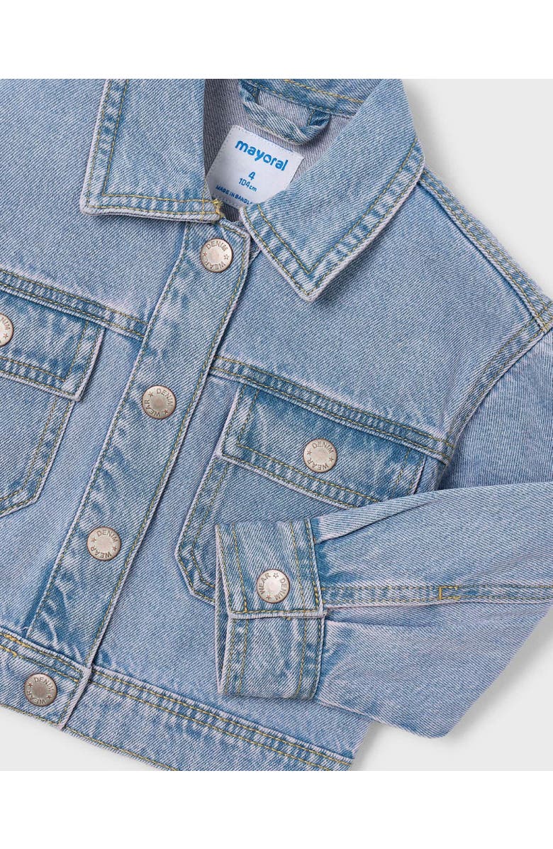 Mayoral Denim Jacket, Alternate, color, Light Blue