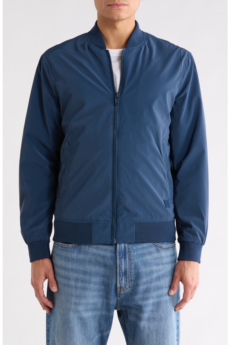 Bomber Jacket, Main, color, BLUE