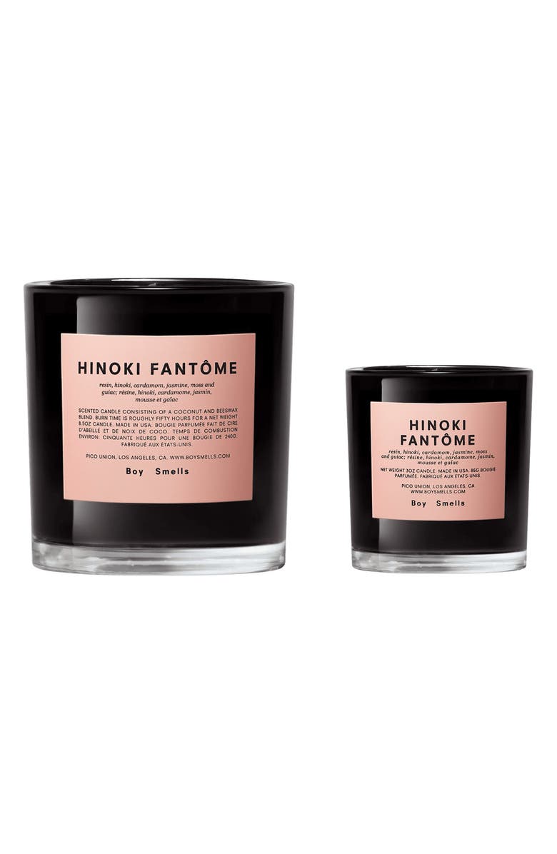 Boy Smells Hinoki Fantôme Home & Away Candle Duo, Main, color,