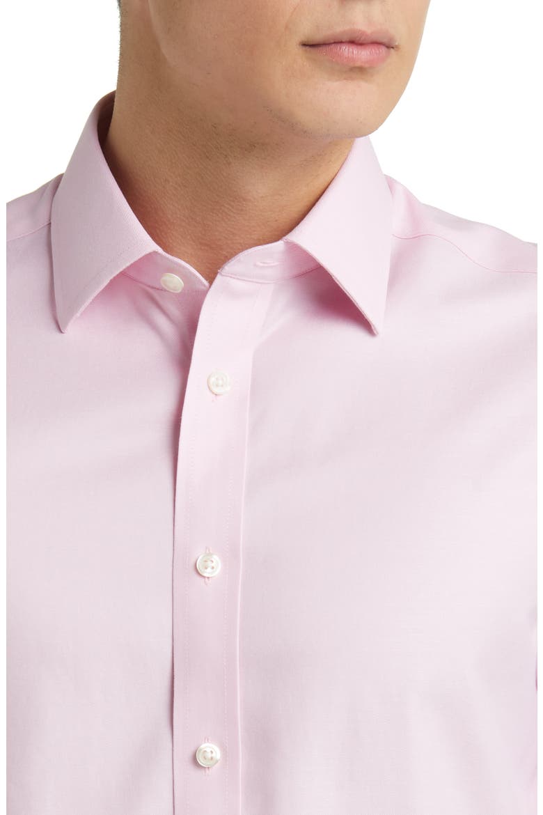 Non-Iron Twill Shirt, Alternate, color, PINK