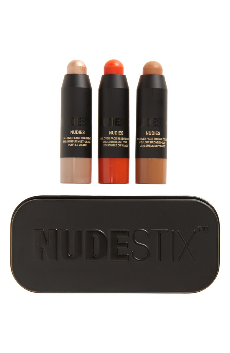 NUDESTIX Beachy Nudies Eye, Face & Lips Set, Main, color,