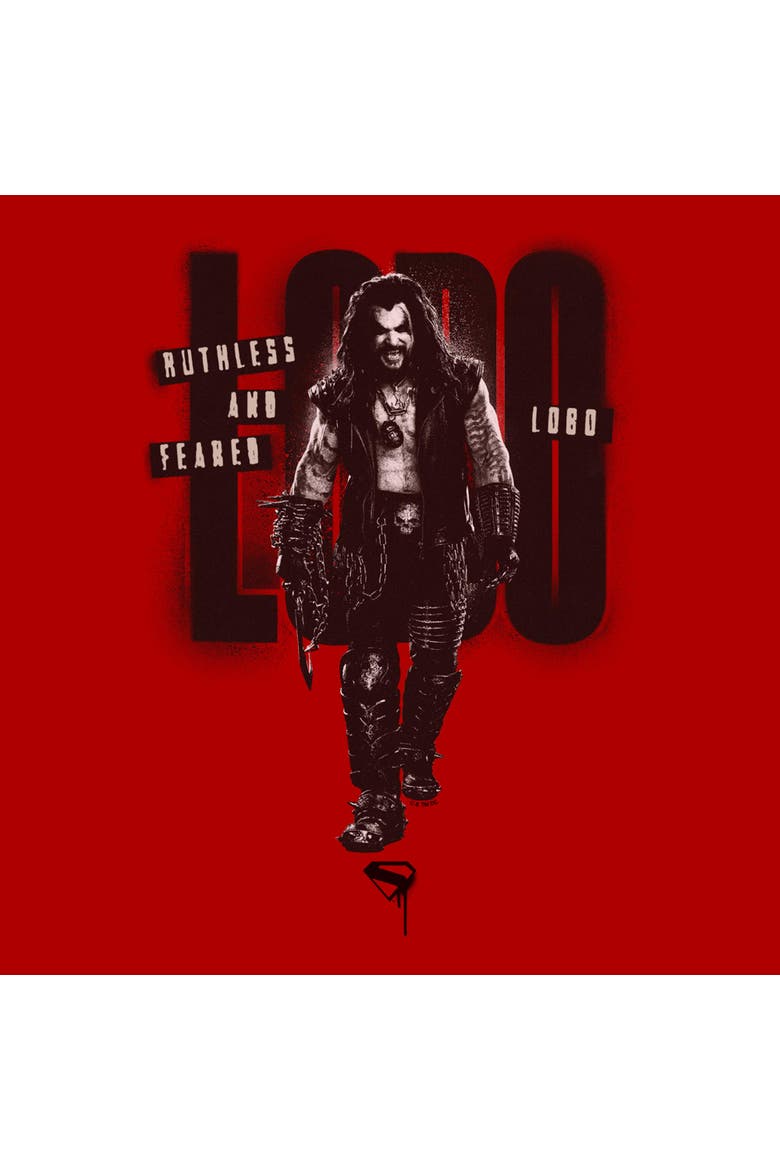 Men's Supergirl Ruthless And Feared Pose  Graphic T-Shirt, Alternate, color, Red