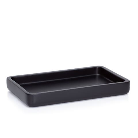 Domus Black Matte Tray