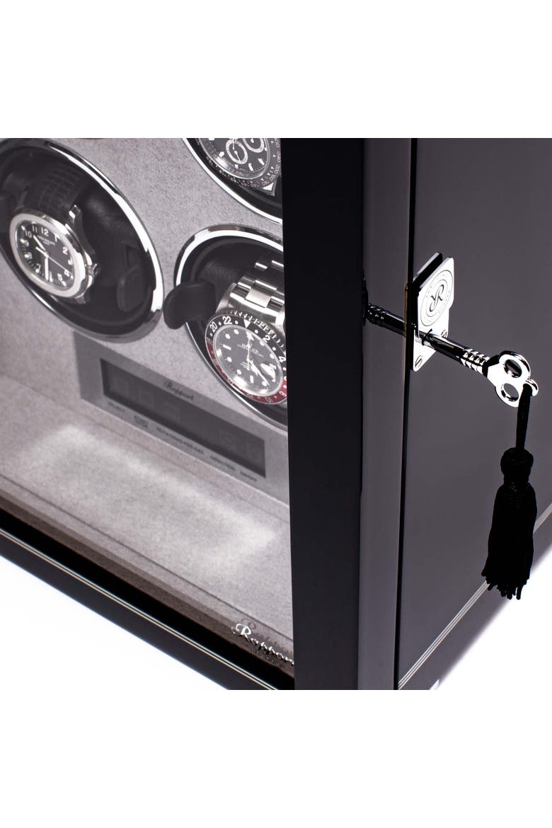 FORMULA SIX WATCH WINDER, Alternate, color, Black