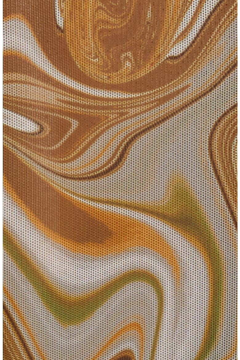 Gold Marble Mesh Top, Alternate, color, PRINT