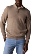 The Normal Brand Puremeso Fleece Quarter Zip Sweater