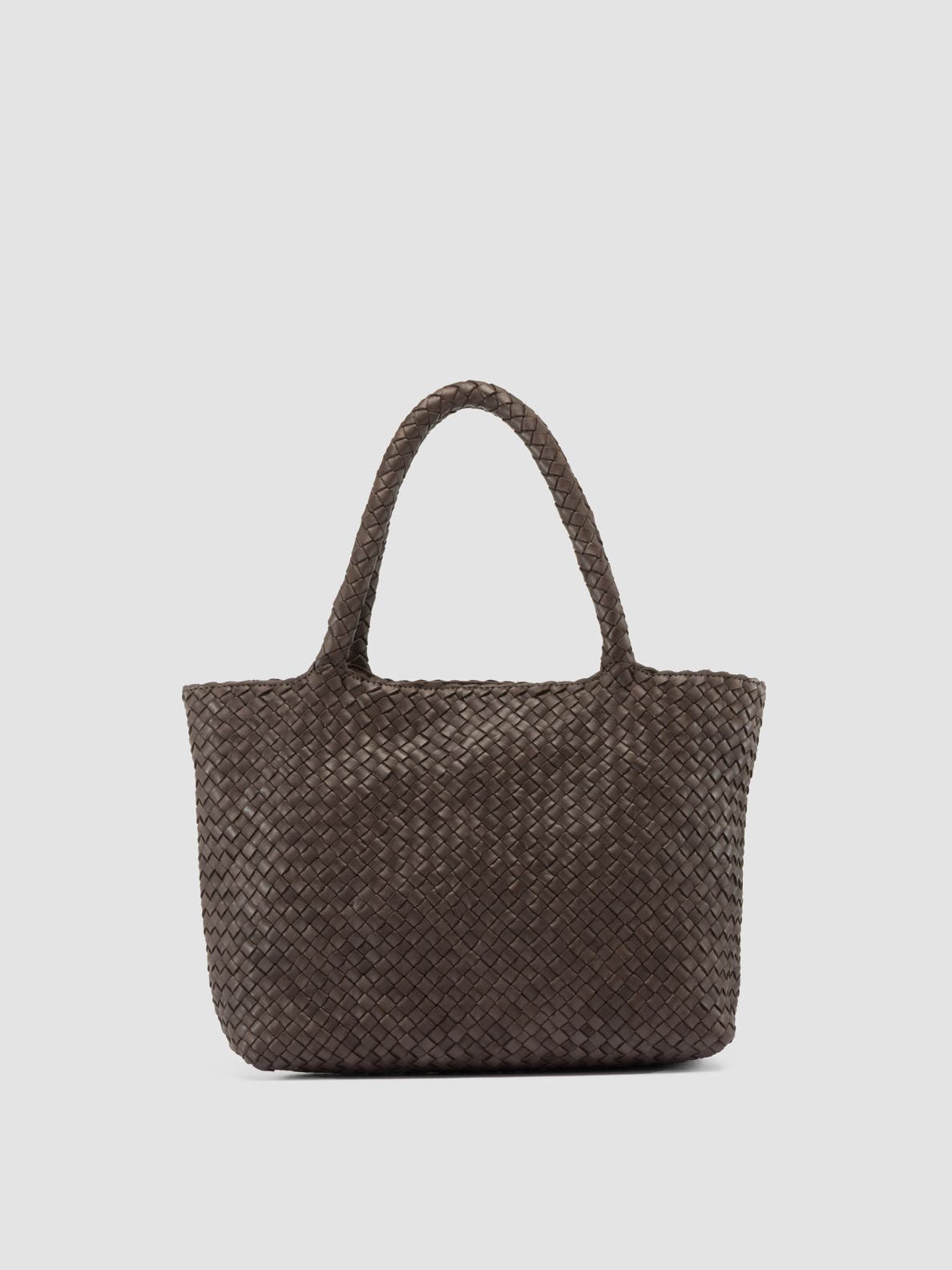 Officine Creative Raquel 001 Hand-Woven Shoulder Bag, Alternate, color, Brown