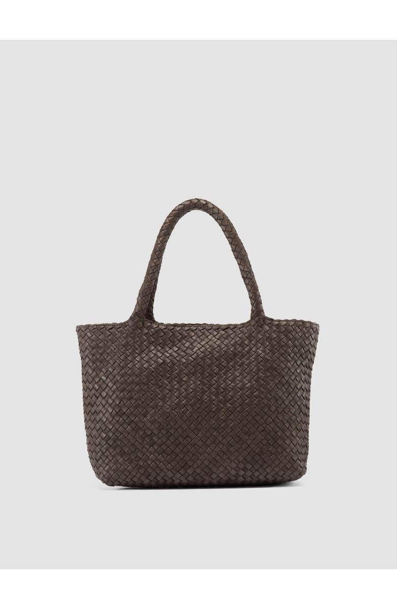 Officine Creative Raquel 001 Hand-Woven Shoulder Bag, Alternate, color, Brown