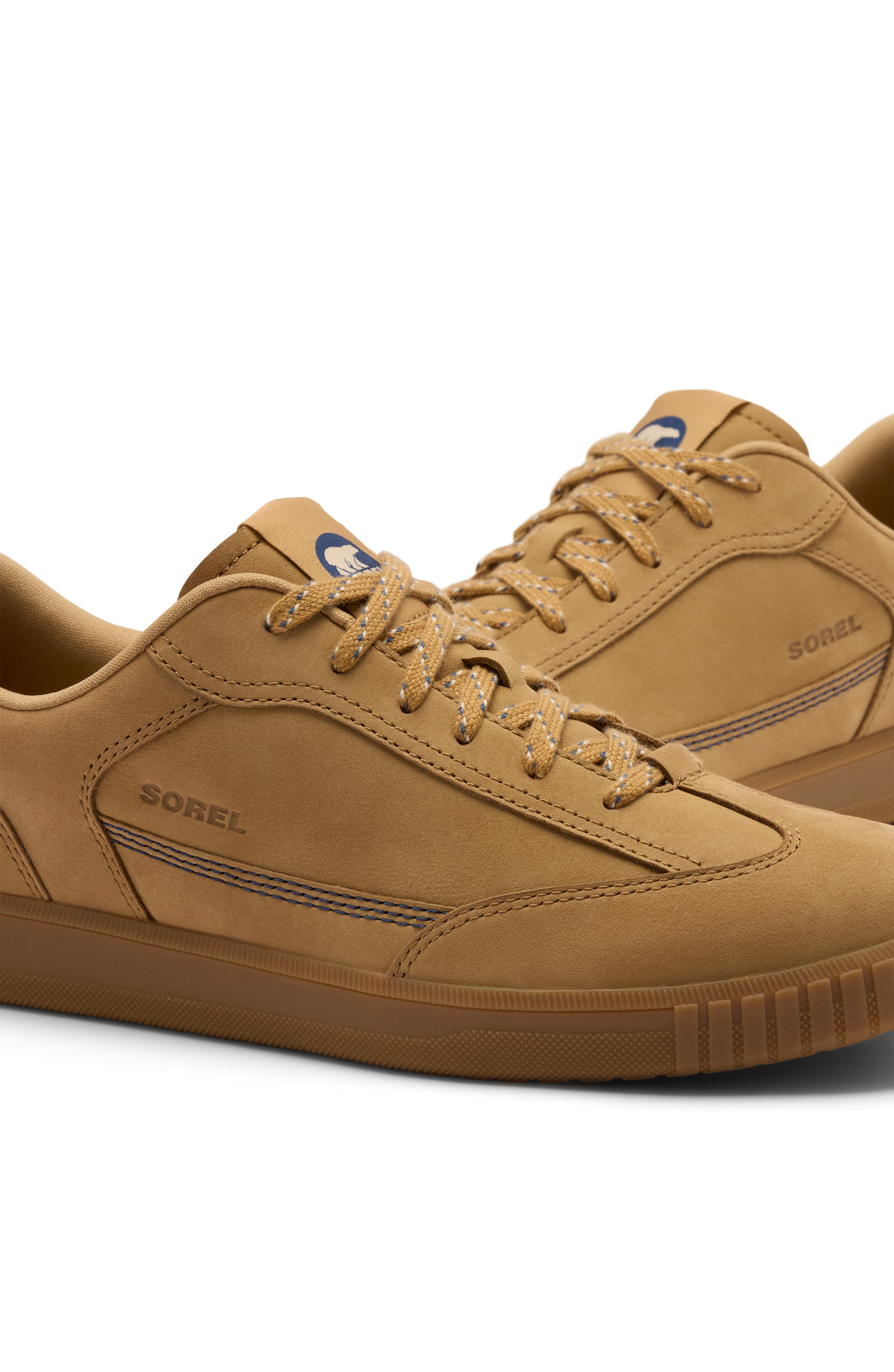 Ona Drift LX Leather Sneaker, Alternate, color, CARIBOU BUFF/ CARBON