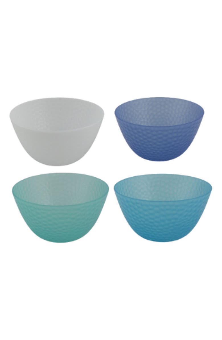 TarHong Set of 4 Hammered Cereal Bowls, Main, color, 