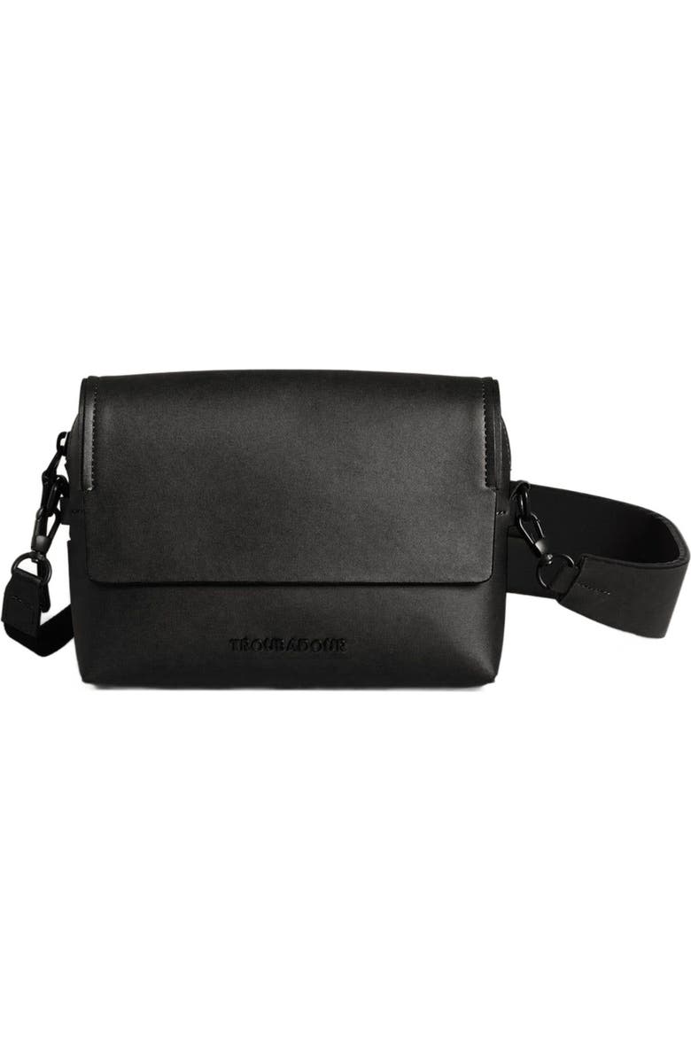 Troubadour Ki Crossbody, Main, color, Black