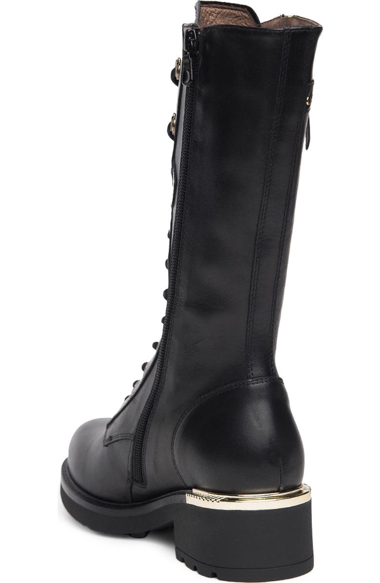 NeroGiardini Lace-Up Combat Boot, Alternate, color,