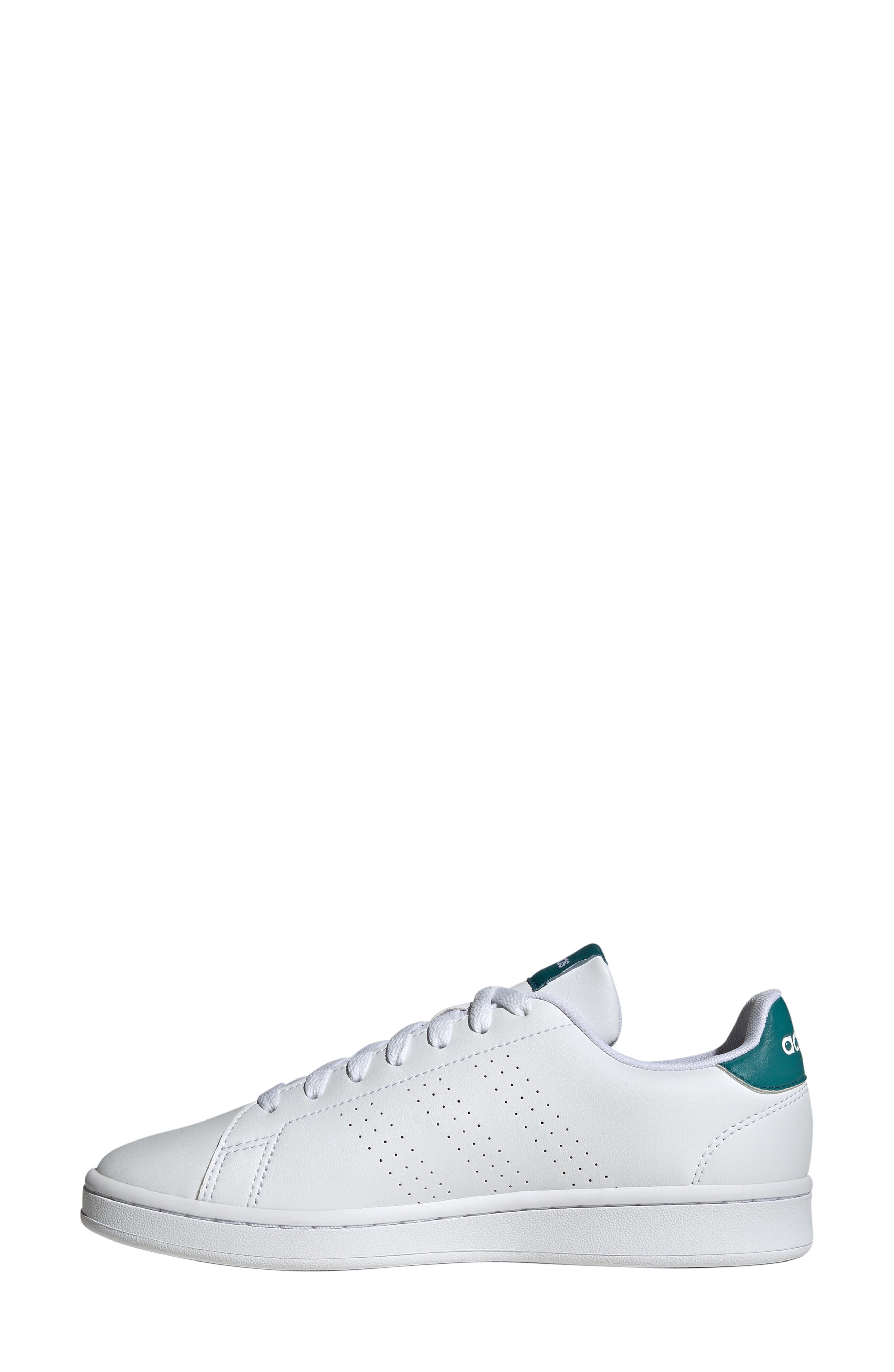 adidas Advance Tennis Sneaker, Alternate, color, White/ White/ Arctic Fusion
