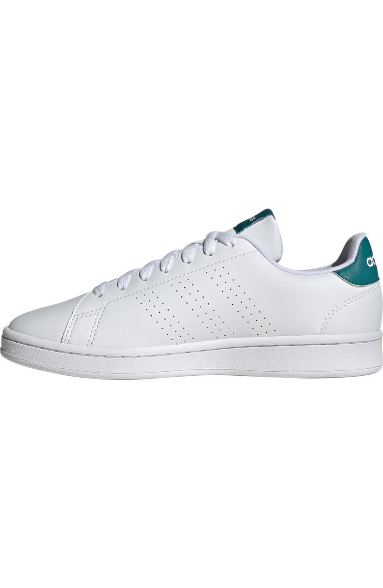 adidas Advance Tennis Sneaker, Alternate, color, White/ White/ Arctic Fusion