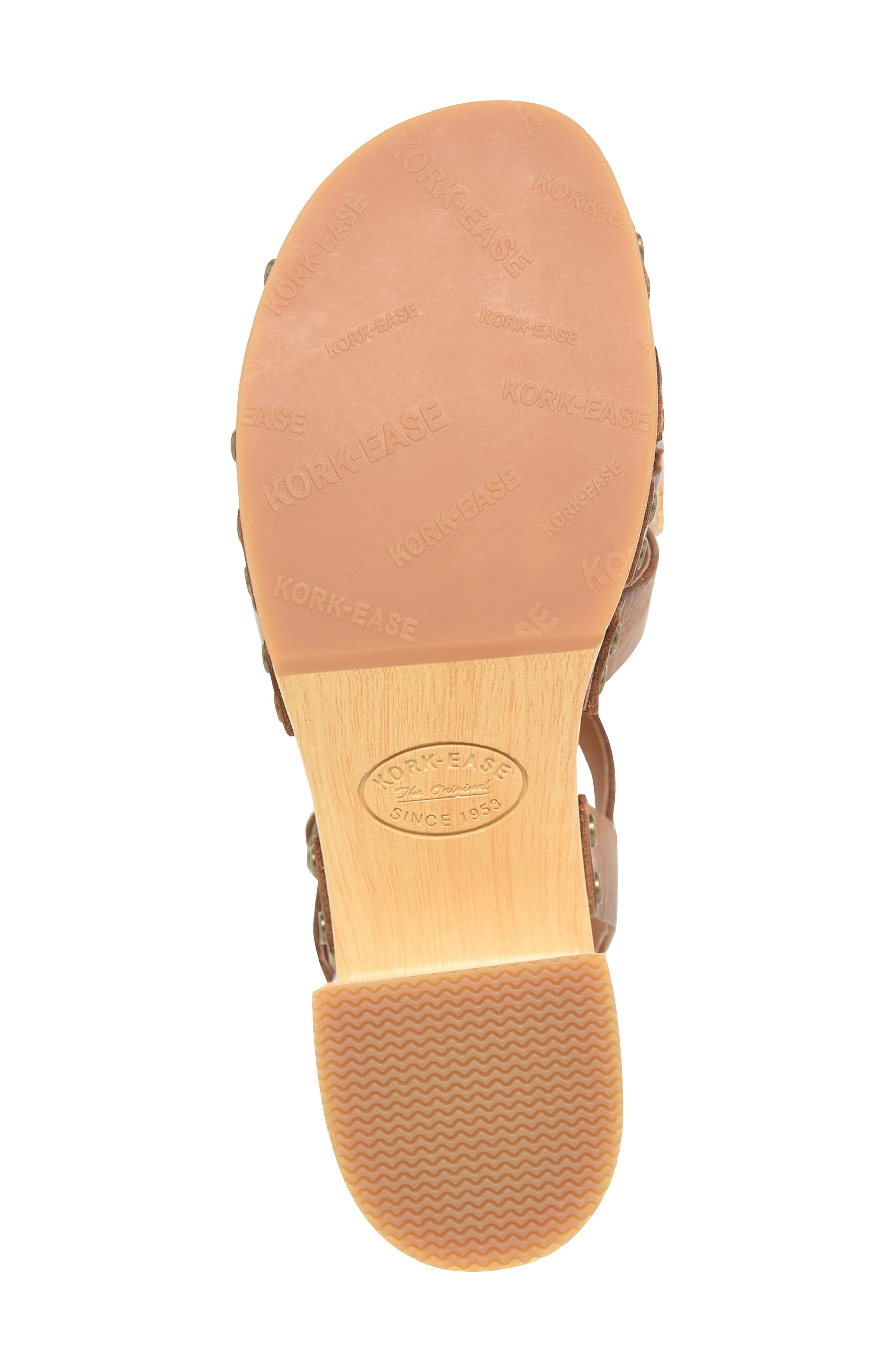 Ester Platform Sandal, Alternate, color, BROWN LEATHER