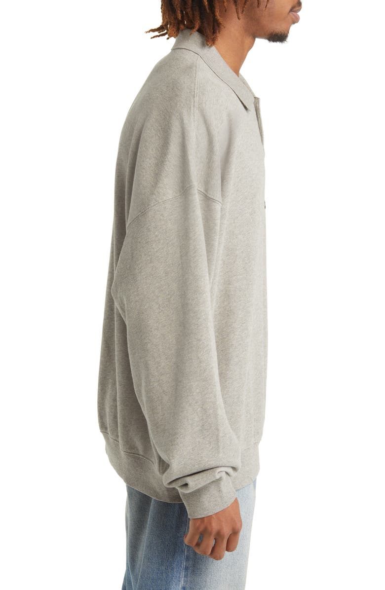 Fear of God Essentials Long Sleeve Polo, Alternate, color, 