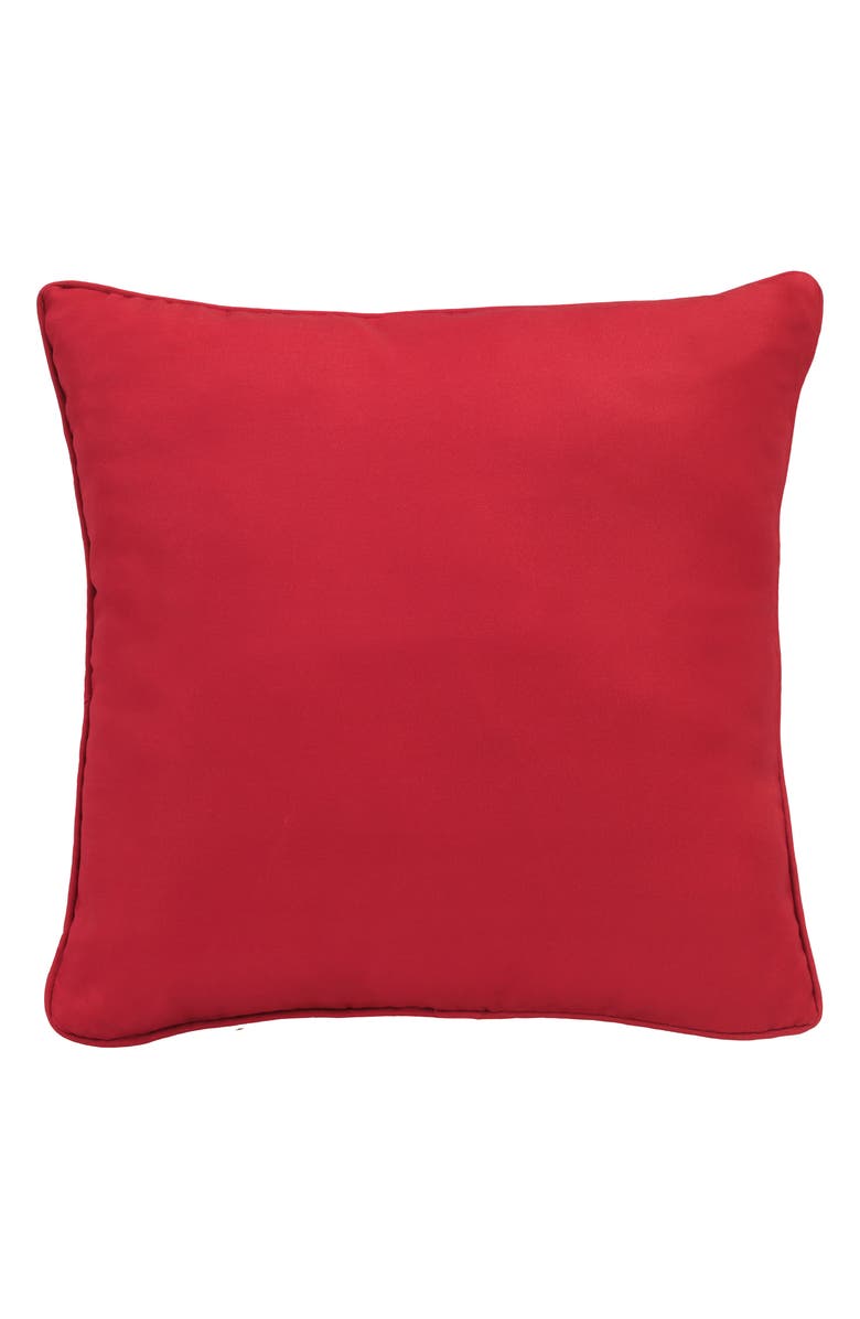 Outdoor Decor by Commonwealth Decorative Throw Pillow, Main, color, Red