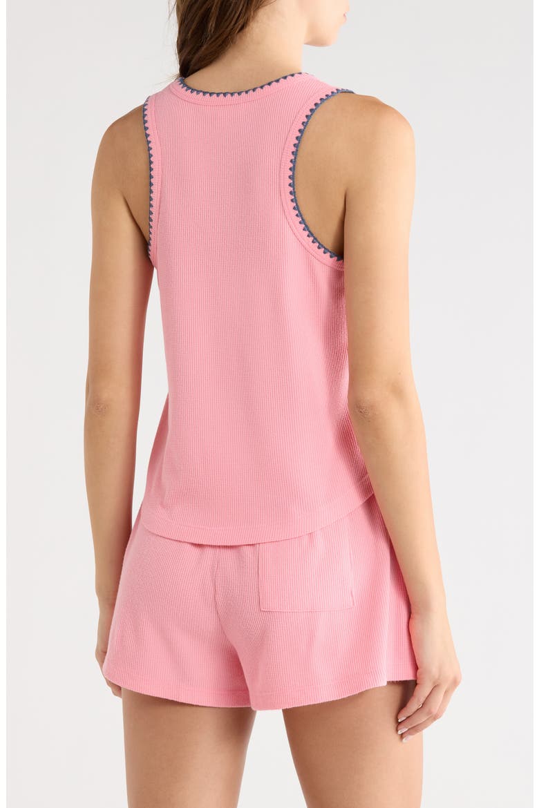 Kickback Short Pajamas, Alternate, color, PINK