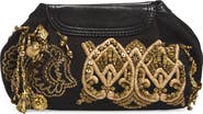 Dries Van Noten Blossom Embroidered Cotton Crossbody Bag