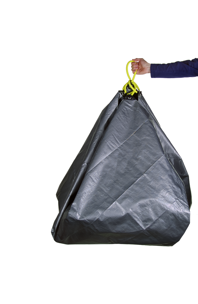 Allsop Home & Garden Clean-Up Canvas, Alternate, color, Black