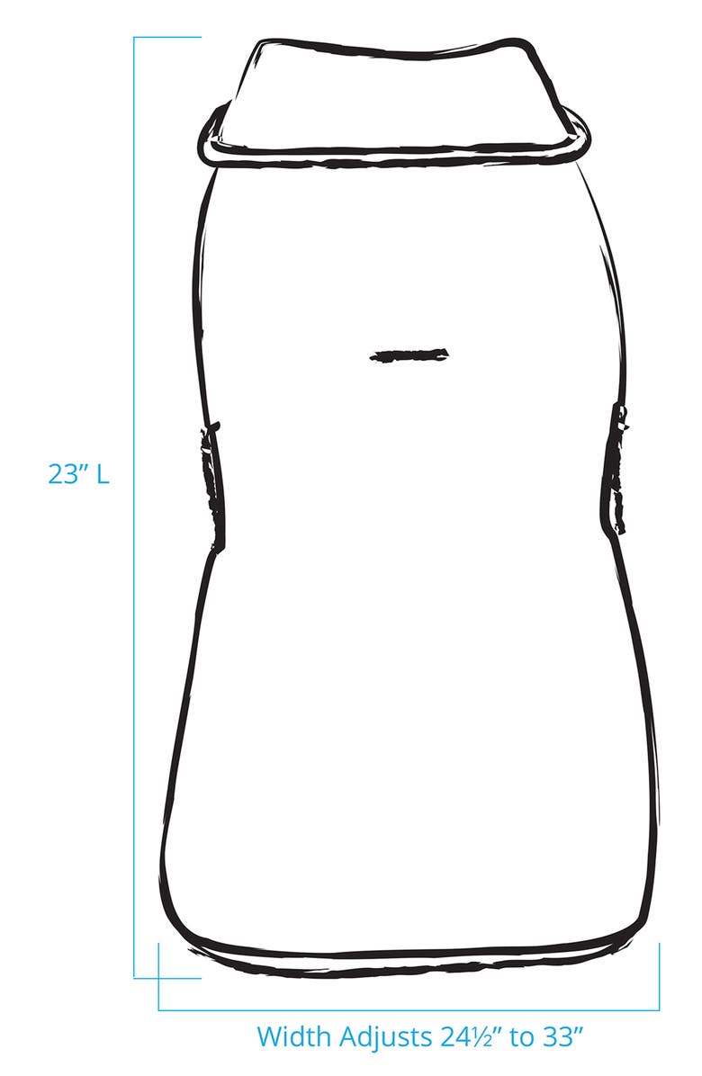 Pendleton Yakima Camp Fleece Dog Jacket, Alternate, color, Lake