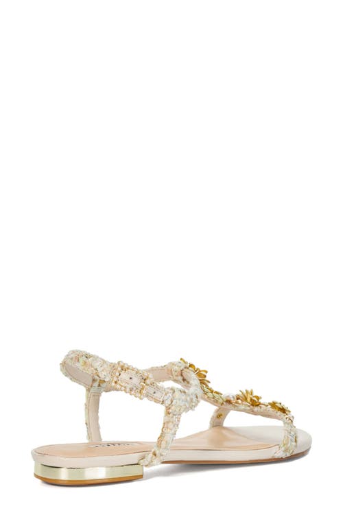 Dune London Nature Ankle Strap Sandal