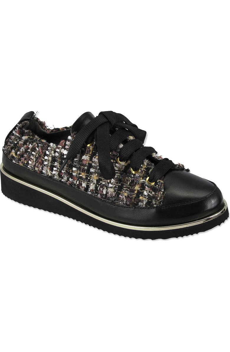 Ron White Tweed Boucle Novella Sneaker, Main, color,