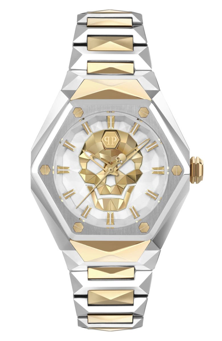 PHILIPP PLEIN The $kull Spikes Bracelet Watch, Main, color,
