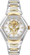 PHILIPP PLEIN The $kull Spikes Bracelet Watch