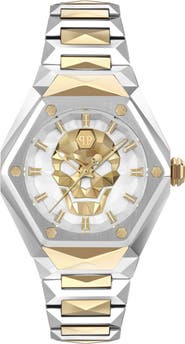 PHILIPP PLEIN The $kull Spikes Bracelet Watch