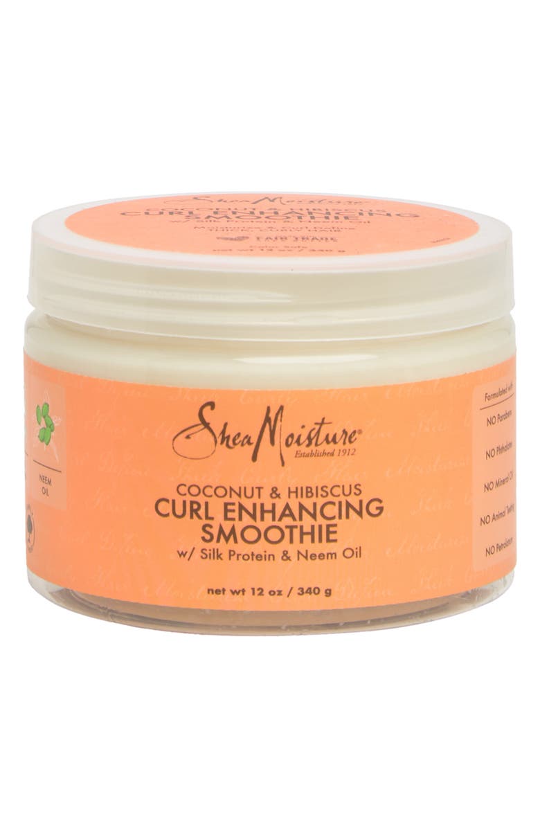 SHEA MOISTURE Coconut & Hibiscus Curl Enhancing Smoothie, Main, color,