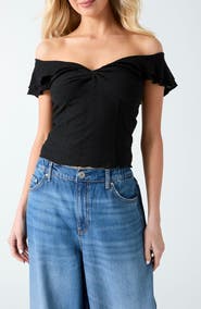 GUESS Teodolinda Off the Shoulder Top