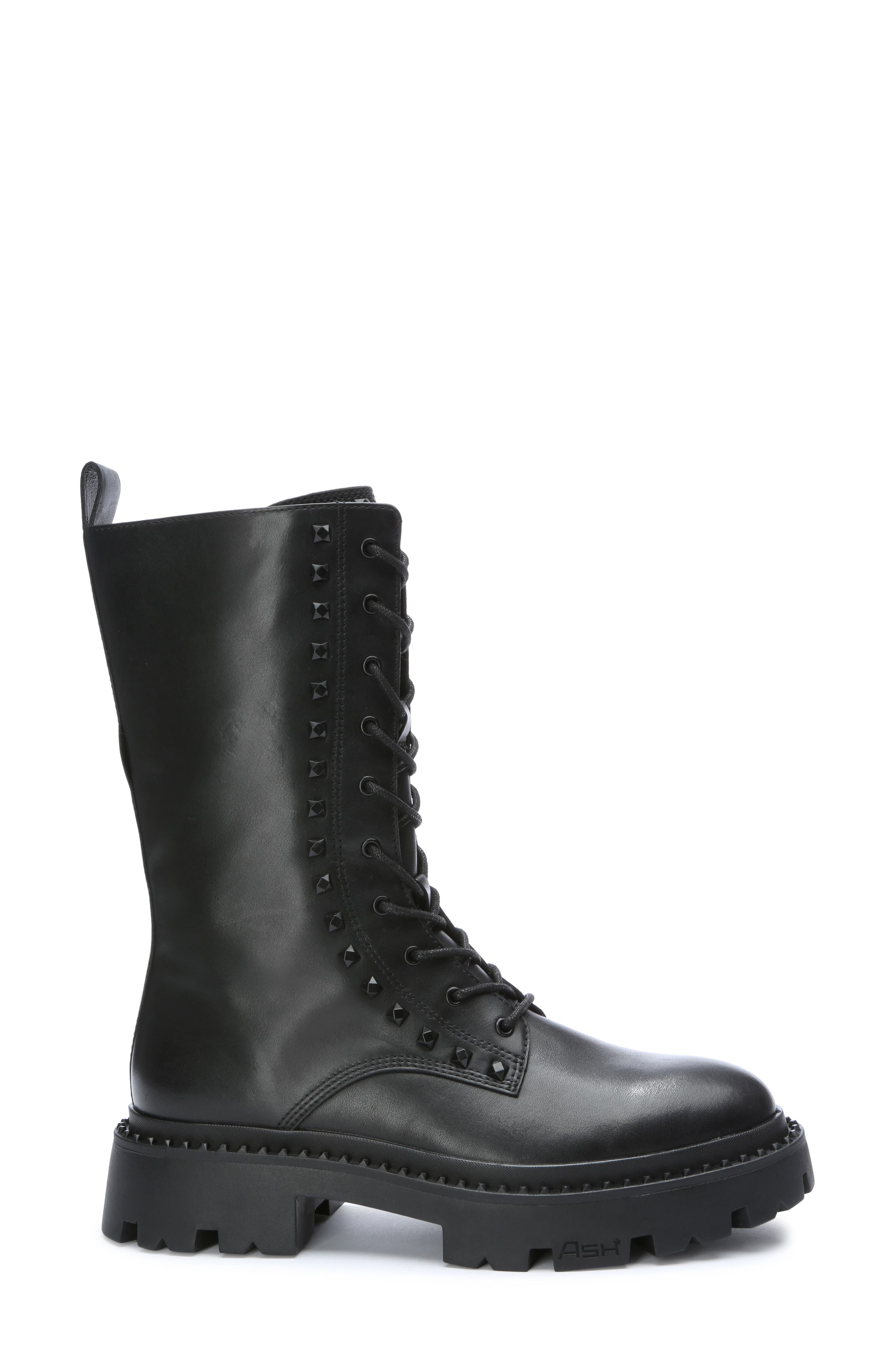 Ash Gaga Platform Combat Boot, Alternate, color, 