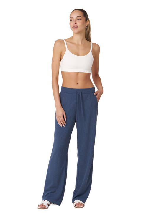 Retreat Waffle Wide Leg Pant 30"
