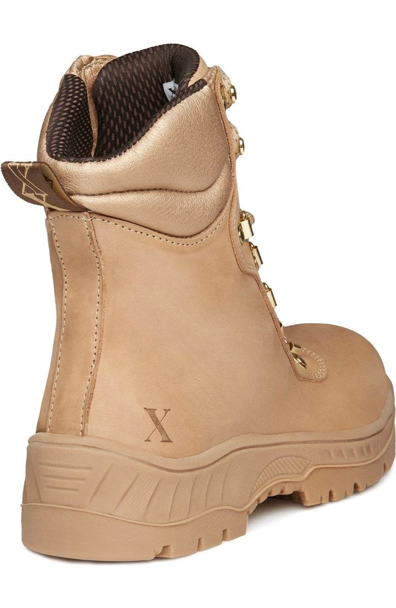 Xena Workwear Horizon Alloy Toe Lace Up Safety Boot, Alternate, color, Desert Tan