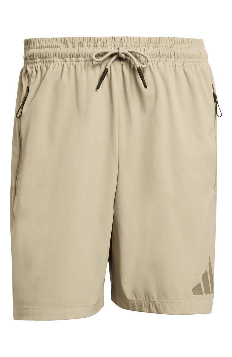 adidas Z.N.E. Woven Drawstring Shorts, Alternate, color, Wonder Cargo