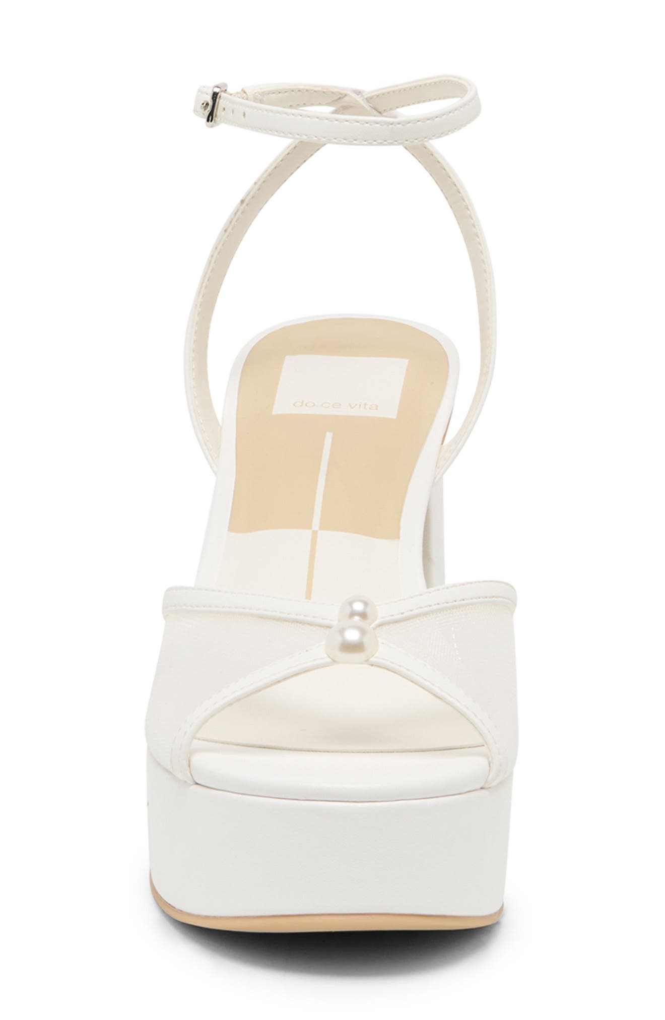 Dolce Vita Betsey Sandal, Alternate, color, White Mesh
