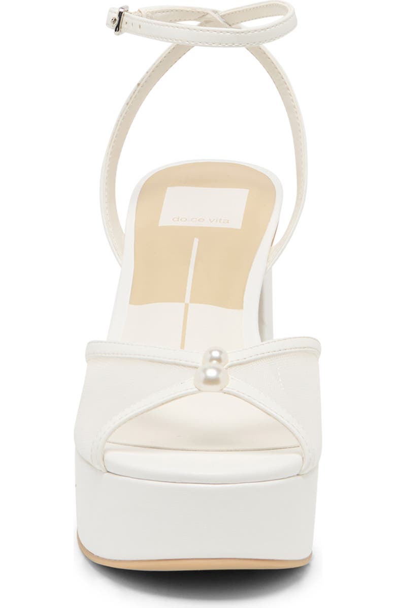 Dolce Vita Betsey Sandal, Alternate, color, White Mesh