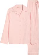 Papinelle Herringbone Supersoft Brushed Organic Cotton Pajamas