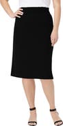 Jessica London Tummy Control Bi-Stretch Pencil Skirt