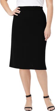 Jessica London Tummy Control Bi-Stretch Pencil Skirt