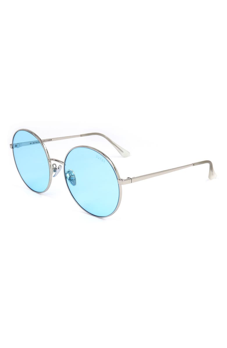 SUPER by RETROSUPERFUTURE<sup>®</sup> 62mm Round Sunglasses, Alternate, color, Blue