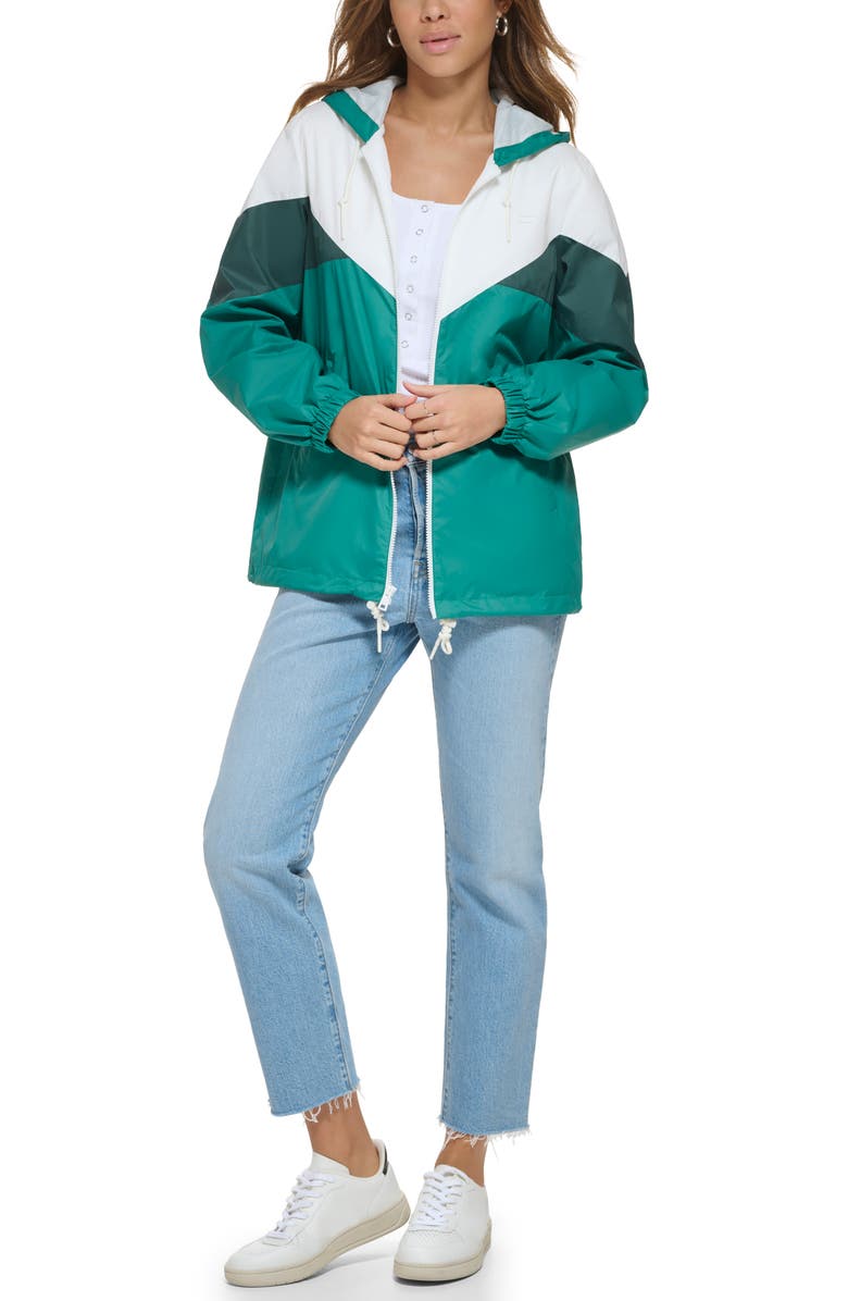 Levi's<sup>®</sup> Colorblock Hooded Jacket, Alternate, color, 